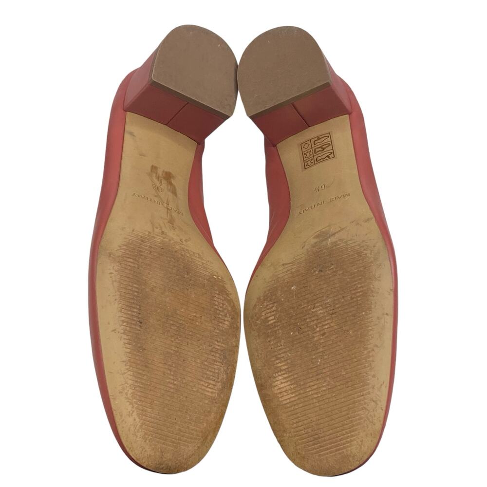 Everlane Women’s The Day Heel Coral Red Slip On Heel Size US 6.5 - Picture 9 of 12